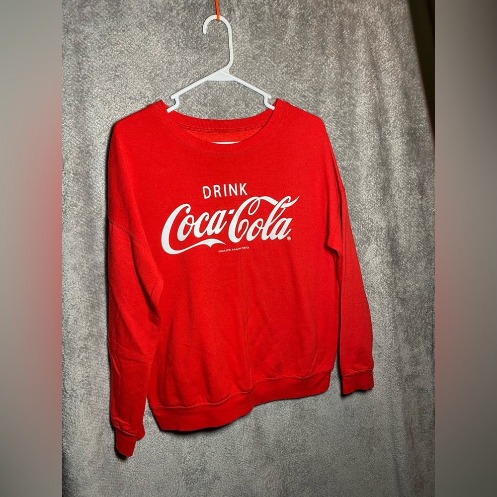 Coca cola long sleeve sweatshirt